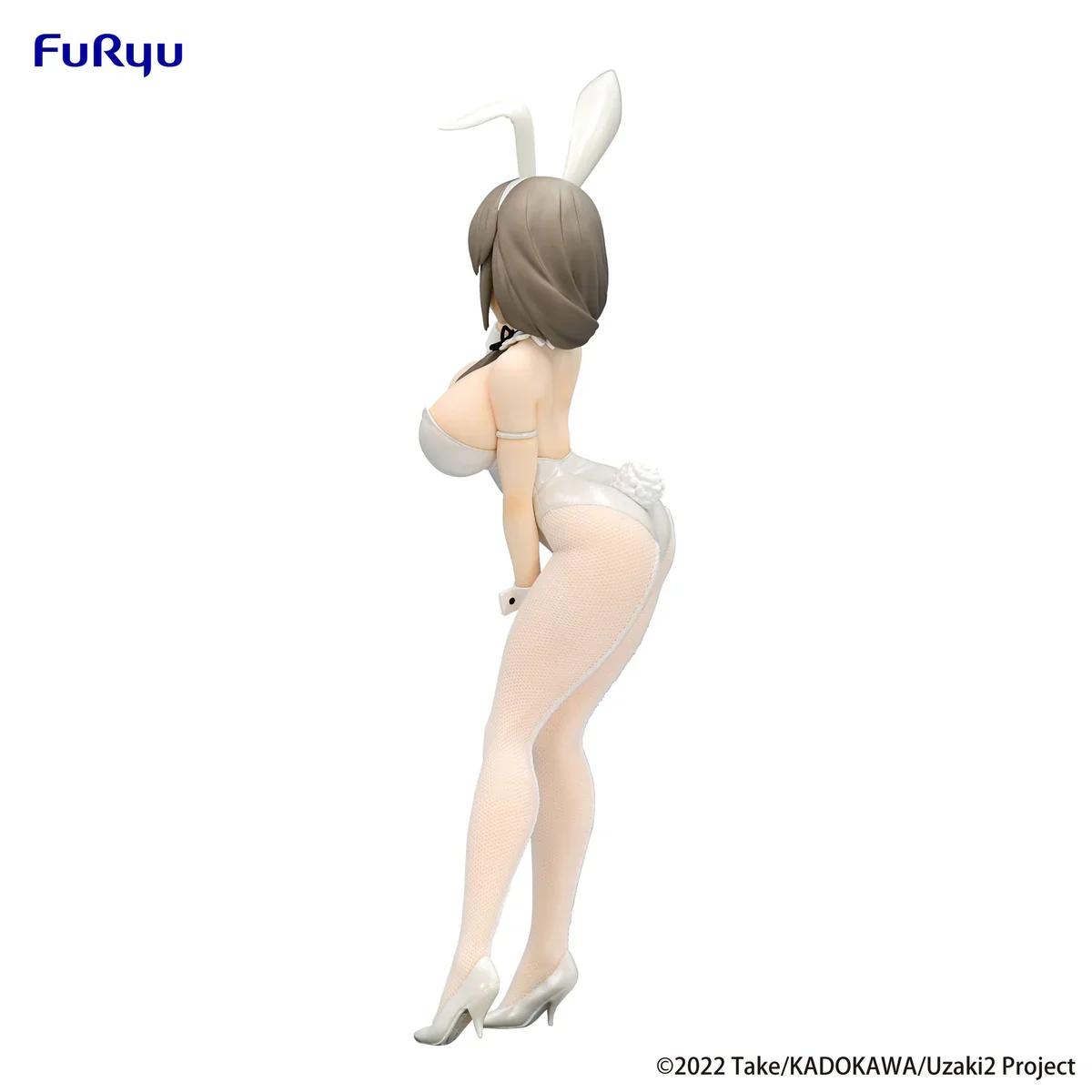 FURYU CORPORATION UZAKI CHAN WANTS TO HANG OUT BICUTE BUNNIES TSUKI UZAKI WHITE PEARL VERSION FIGURE - Image 3