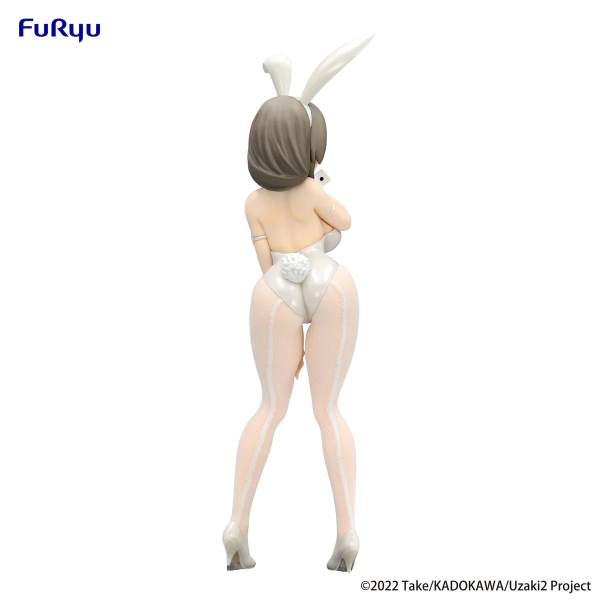 FURYU CORPORATION UZAKI CHAN WANTS TO HANG OUT BICUTE BUNNIES TSUKI UZAKI WHITE PEARL VERSION FIGURE - Image 5