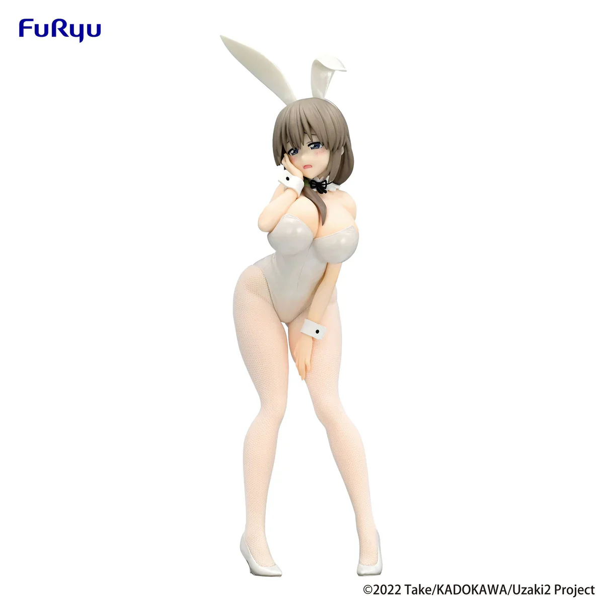 FURYU CORPORATION UZAKI CHAN WANTS TO HANG OUT BICUTE BUNNIES TSUKI UZAKI WHITE PEARL VERSION FIGURE - Image 8