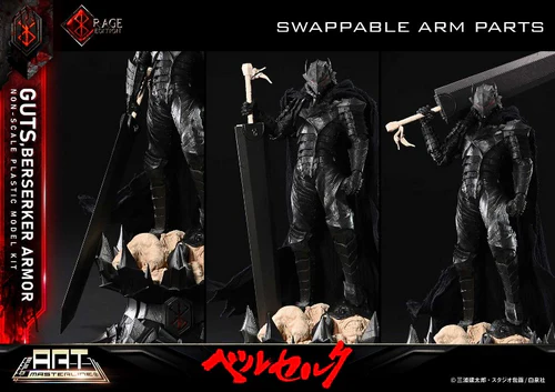 PRIME 1 STUDIO BERSERK BUILD ART MASTERLINE BERSERK GUTS BERSERKER ARMOR RAGE PLASTIC MODEL KIT FIGURE [PRE ORDER] - Image 10